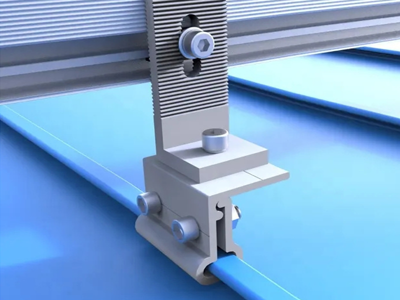 Solar PV panel roof mounting system solar panel brackets rail