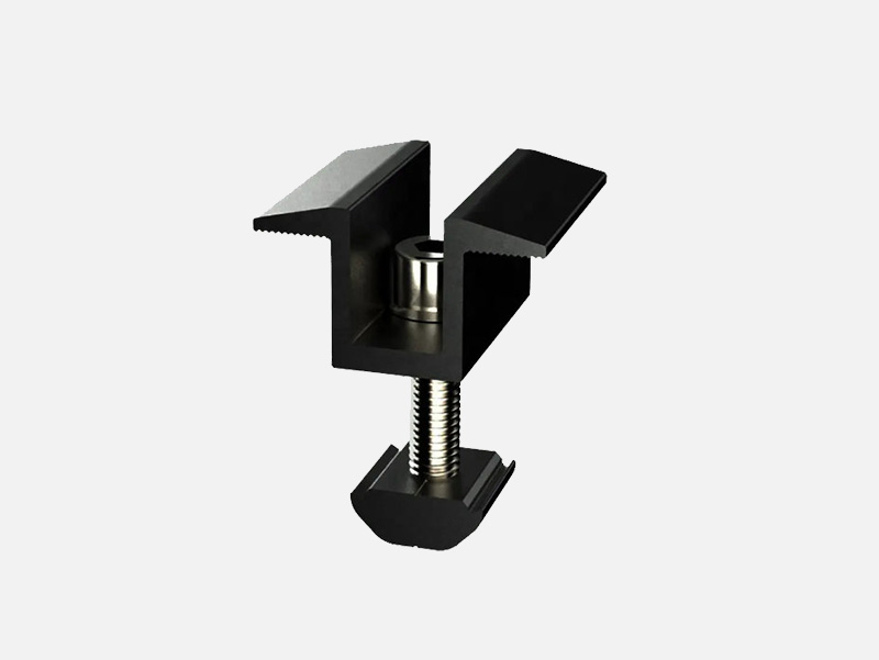 Solar PV panel roof mounting system solar panel brackets rail