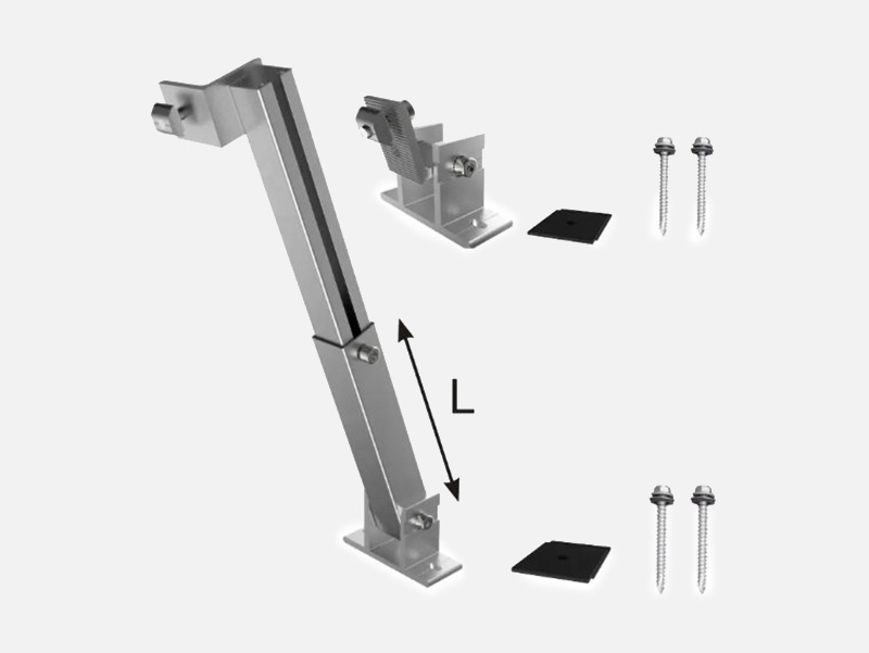 Solar PV panel roof mounting system solar panel brackets rail